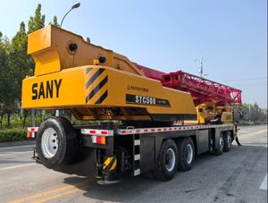 Camion Grue SANY STC500 50T d'occasion Original Chine Moteur Pompe Boîte de vitesse Moteur Composants inclus pour la vente - Product Image 4