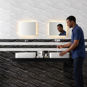 Azulejos de Revestimiento Cerámico para Paredes, Color Negro, 300x450mm, Alta Calidad, 30x45cm, Impermeables, Resistentes al Desgaste, Ladrillo Refractario Industrial para Pasillos - Product Image 1
