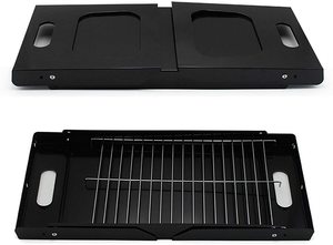 Parrilla plegable portátil de carbón para <span class=keywords><strong>barbacoa</strong></span>, mesa de escritorio de <span class=keywords><strong>barbacoa</strong></span>, ahumador de acero inoxidable para exteriores, Picnic, jardín, <span class=keywords><strong>terraza</strong></span> y acampada - Product Image 5