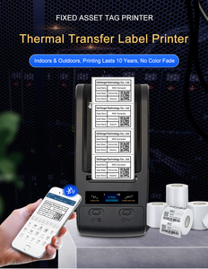 Máy Làm Nhãn Mã QR Mã Vạch Drgger DT60S Máy In Truyền Nhiệt Nhãn Cáp Ngoài Trời <span class=keywords><strong>Android</strong></span> IOS - Product Image 2