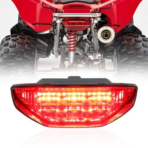 Fanale posteriore freno LED ATV per Honda TRX 250 300 400EX TRX400X 500 700 Rancher 420 250