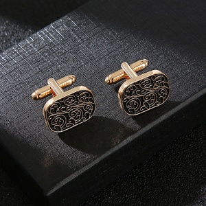 Venta caliente Listo Stock Barato Plata Oro Aleación Clásico Retro Románico <span class=keywords><strong>Gemelos</strong></span> y Elegante <span class=keywords><strong>Camisa</strong></span> de los hombres Cuff Studs están en oferta - Product Image 5