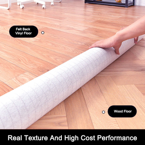 Rouleaux de revêtements de sol en linoléum PVC à prix de gros, avec support en feutre, pour la maison et le commerce - Product Image 4