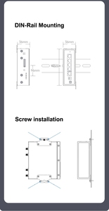 4G LTE wifi Router không dây PoE dữ liệu CPE ngành công nghiệp VPN <span class=keywords><strong>modem</strong></span> công nghiệp 4G router IOT Gateway <span class=keywords><strong>RS232</strong></span> RS485 Din Rail mountable - Product Image 5