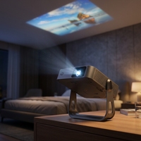 Proyector Inteligente Android 13 2026 C304, Resolución Nativa 1080P, 360 ANSI, Enfoque Automático, Sistema Operativo Whale OS con Licencia, Netflix, YouTube, WiFi6, Venta al Por Mayor OEM