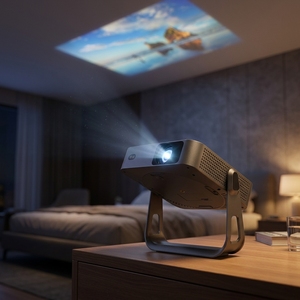 Projecteur intelligent Android 13 C304 2026, 1080P natif, 360 ANSI, mise au point automatique, sous licence Whale OS, Netflix, YouTube, WiFi6, vente en gros OEM - Product Image 4