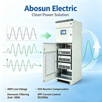 Centrale photovoltaïque SVG STATCOM Générateur de VAR statique Compensateur de puissance réactive dynamique rapide Norme IEC pour raccordement au réseau solaire