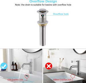ชุดท่อระบายน้ำสแตนเลสทนการกัดกร่อนสำหรับห้องน้ำและห้องครัว - Product Image 4
