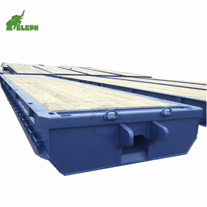 20ft/40ft 100TON Roll off Port Container <span class=keywords><strong>Transport</strong></span> contient Mafi remorque semi-remorque - Product Image 2