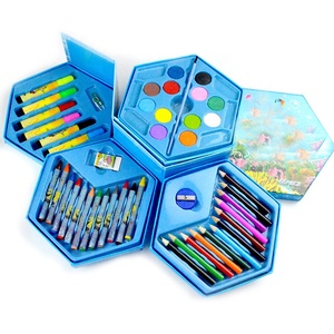 Commercio all'ingrosso 46 pezzi professionale fai da te Set <span class=keywords><strong>di</strong></span> <span class=keywords><strong>arte</strong></span> per i bambini per le arti e mestieri - Product Image 1