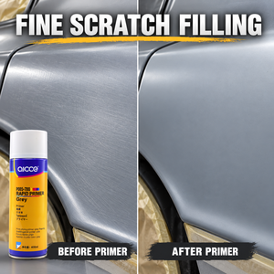 AICCE P085 700 Primer <span class=keywords><strong>Spray</strong></span> Grigio ad Asciugatura Rapida 400ml Aerosol <span class=keywords><strong>per</strong></span> Riparazione Auto e Rifinitura <span class=keywords><strong>Carrozzeria</strong></span> - Product Image 3