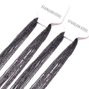 Venta de Fábrica: Cadena de Acero Inoxidable con Baño de Oro PVD de 18K para Fabricación de Joyería, Accesorio para Collares, Cadena de Eslabones por Metro al por Mayor - Product Image 5