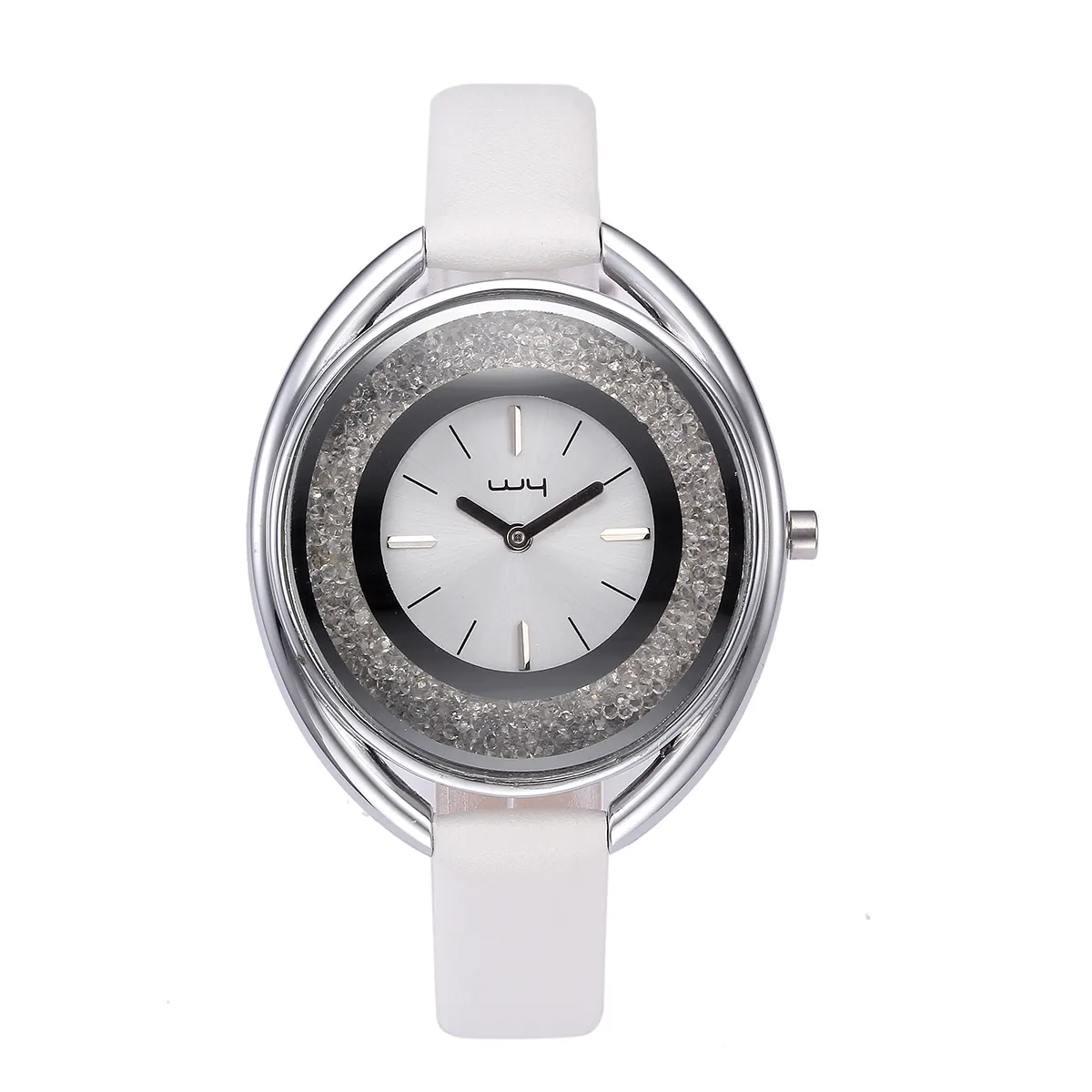 WY-065 часы RAYMONS с овальным лицом, белые Наручные часы reloj montre, женские кварцевые часы с Джем-танганом