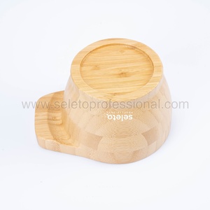 Fouet mélangeur pour cheveux, outils pour Salon, teinture pour cheveux, accessoire de coiffure, mécanique, en bambou, avec poignées - Product Image 5