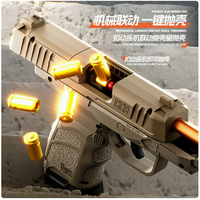 Pistola de Balas Blandas CC9 Transfronteriza para Jóvenes, con Expulsión de Cartuchos y Sistema de Blowback Repetitivo, Venta al por Mayor, Accesorios para Juegos al Aire Libre