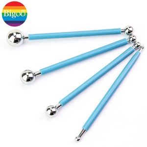 Mixed 4pcs <strong>Modelling</strong> Ball Pottery Tools Kit <strong>Clay</strong> <strong>Art</strong> Supplies Diy Tools Set for Craft - Product Image 5