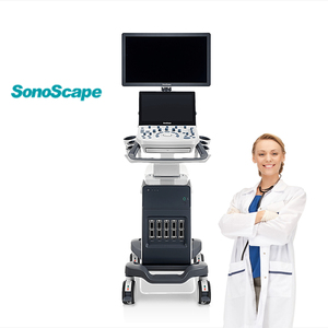Système d'échographie Doppler couleur vétérinaire sur chariot SonoScape ProPet 60 ProPet 70 ProPet 80 avec 3 sondes - Product Image 3