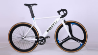 Vélo de course urbain 700C à vitesse unique, vélo à pignon fixe, guidon de course, vélo de route avec frein à pignon fixe