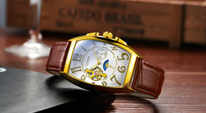 SEWOR 577 Original Casual Watches Fashion Leather Strap Dress Business Classic Watches Mechanical <strong>Automatic</strong> <strong>Wristwatch</strong> for Men - Product Image 6
