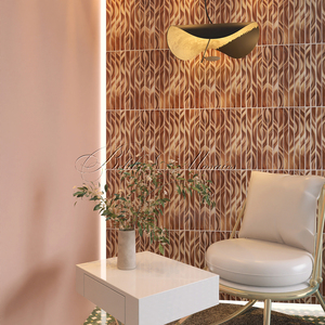 Siêu hoành tráng hiệu ứng laser kim loại đồng thép khảm tường gạch giọng Dải Tính năng backsplash nền bao gồm KitKat phong cách - Product Image 6