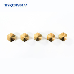 หัวฉีดทองแดง Tronxy MK8 ขนาด 0.2 มม. 0.4 มม. 0.6 มม. 0.8 มม. - Product Image 5