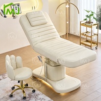 Lits de massage électriques de luxe pour esthéticiennes, salons de beauté et spas faciaux, lits pour extensions de cils