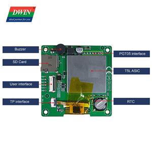 DWIN Pantalla LCD Circular de 1.3 Pulgadas 240*240 262K Colores Módulo de Pantalla LCD IPS Redonda con Pantalla Táctil Capacitiva Panel HMI - Product Image 3
