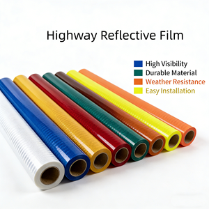 Film réfléchissant routier PET haute intensité, <span class=keywords><strong>anti</strong></span>-âge, <span class=keywords><strong>anti</strong></span>-ultraviolet, haute résistance, vente en gros - Product Image 1