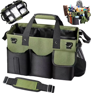 Nuevo diseño personalizado ama <span class=keywords><strong>de</strong></span> llaves limpieza Caddy organizador <span class=keywords><strong>de</strong></span> coche Unisex usable poliéster mucama suministro Hotel Tote herramienta <span class=keywords><strong>bolsa</strong></span> <span class=keywords><strong>de</strong></span> almacenamiento - Product Image 1