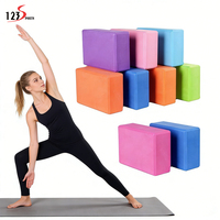 Bloc de yoga en EVA écologique, antidérapant, absorbant la transpiration, résistant à l'usure, stable, robuste, léger et portable pour le yoga, le Pilates et l'équilibre