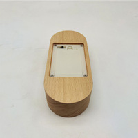 Lampe LED de style moderne en forme de petite bouteille de vin, base de lampe DIY, lumière nocturne lumineuse sans fil, commande tactile, éclairage intelligent pour la maison, dimmable