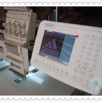 Nouvelle machine à broder informatisée Dahao pour usage domestique, avec pantographe, carte mère électrique et écran tactile 8 pouces