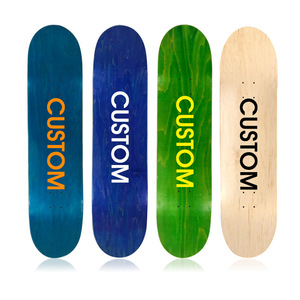 Nhà Máy Bán buôn tùy chỉnh 31*8inch 7 lớp 100% Canada <span class=keywords><strong>Maple</strong></span> đôi cong ván trượt - Product Image 3