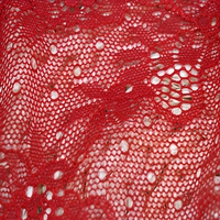 Tissu en dentelle jacquard extensible et écologique, 18 cm, avec bordure florale brodée en élasthanne pour lingerie de filles et textiles de maison