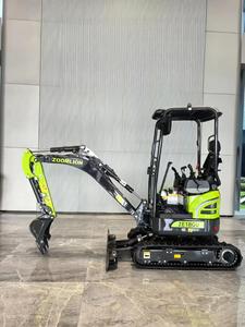 Mini-excavatrice hydraulique puissante ZE18GU en promotion – Machine compacte sur chenilles pour travaux de terrassement - Product Image 1