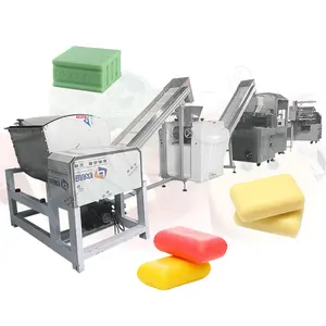 HNOC Automatic Hotel Bar Soap Refiner Maker Machine Toilet Soap Saponification Make Finish Line for Sale