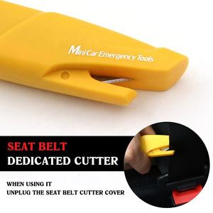 كمية عالية <span class=keywords><strong>3</strong></span> في <span class=keywords><strong>1</strong></span> للسيارة ومطرقة أمان لقطع الحزام أداة كسر نافذة الهروب في حالات الطوارئ - Product Image 3