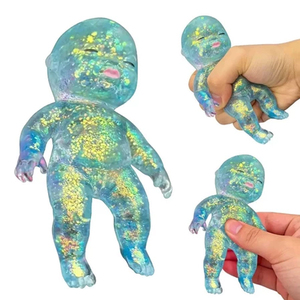 Baby Squeeze Toy <b>Squishy</b> Baby Slow Stress Ball Rebound Decompression Toy For Adult Kid Relieve Stress - Product Image 1