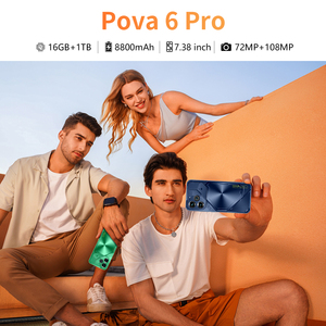 Teléfono Móvil POVA6 Pro 5G Original Clonado Desbloqueado al por Mayor, Android 14, CPU Deca Core, 16GB+1TB de Memoria, Pantalla HD - Product Image 6
