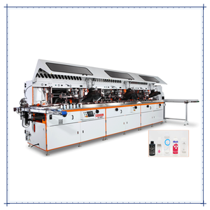 Máquina de Serigrafía Automática de Alta Velocidad Líder en China, 1-2-3-4 Colores, para Barriles, Granjas e Industrias, Nueva y Usada, con Motor y PLC - Product Image 1