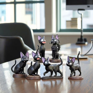 Figuras <span class=keywords><strong>de</strong></span> Acción <span class=keywords><strong>de</strong></span> Jiji el Gato <span class=keywords><strong>de</strong></span> <span class=keywords><strong>Kiki</strong></span>'s Delivery Service, Decoración <span class=keywords><strong>de</strong></span> Jardín en Miniatura <span class=keywords><strong>de</strong></span> PVC, 6 Piezas/Juego, Juguetes <span class=keywords><strong>de</strong></span> Dibujos Animados - Product Image 4