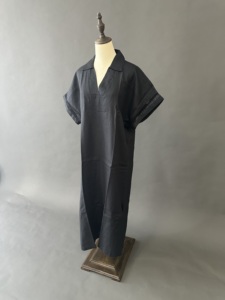 Abito <span class=keywords><strong>nero</strong></span> <span class=keywords><strong>lino</strong></span> 100% - Product Image 5