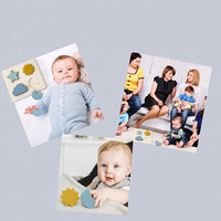 Mainan Puzzle Jigsaw Edukatif Sensorik Bentuk Langit 3D Silikon Bebas BPA untuk Balita Bayi Anak-anak