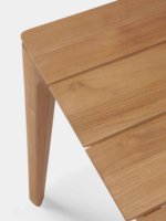 Nouveau design de table à manger en bois d'extérieur ensemble de meubles de patio ensembles de chaises de table de meubles en teck
