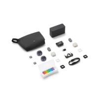 Mic Mini 2S Lavalier-Mikrofon mit Eingebauter Batterie für 3,5mm Steckanschluss Live-Streaming Geräuschunterdrückung