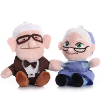 HY7 Brinquedos le film jusqu'à Carl grand-père grand-mère dessin animé 20cm peluche douce jouets en peluche Carl up peluches enfants cadeaux