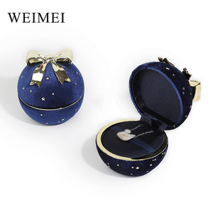 Hotsale New Style Ring Jewellery <b>Box</b> 'jewlery' Valentine <b>Gift</b> <b>Box</b> Luxury Velvet <b>Earring</b> Necklace <b>Earring</b> Ring Jewelry Packaging - Product Image 4