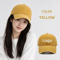 Casquette de baseball délavée ODM, logo personnalisé, pour la chasse, décontractée, extérieur, jeunesse, voyage