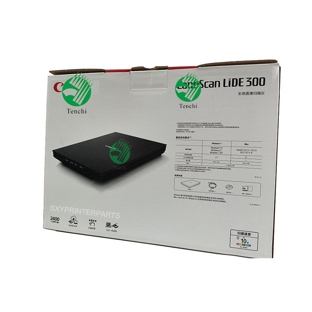 Wholesale New Original Portable 2400dpi A4 Flatbet LiDE300 Scanner for Canon CanoScan LiDE 300 Scanners With USB 2.0 Mini-B