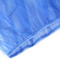 Jupe de protection en Nylon ventilé pour Cage à oiseaux, housse de protection facile à nettoyer, filet attrape-graines, accessoire compatible avec Cage à perroquets
